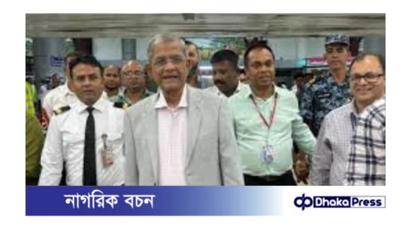 চিকিৎসার জন্য সিঙ্গাপুর গিয়েছেন মির্জা ফখরুল