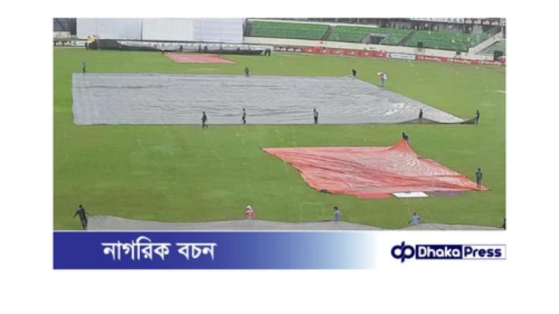 বৃষ্টিবিঘ্নিত টেস্ট: বাংলাদেশ ৬৫ রানে এগিয়ে, মিরাজ-জাকেরের রেকর্ড জুটি