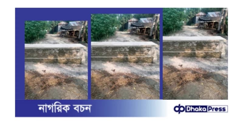 চিলমারীতে সেতুর সংযোগ রাস্তা না থাকায় হাজারো মানুষের দুর্ভোগ 