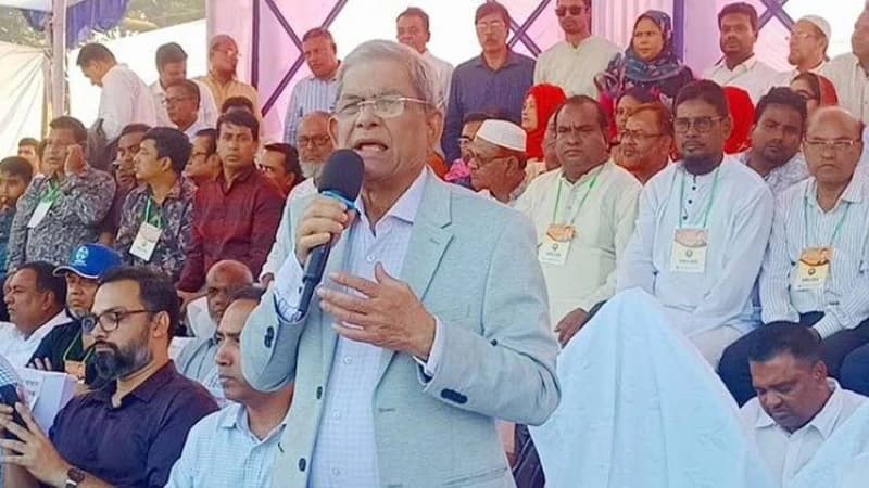 বিতর্কিত ব্যক্তিদের দায়িত্ব দেওয়া যাবে না: মির্জা ফখরুল