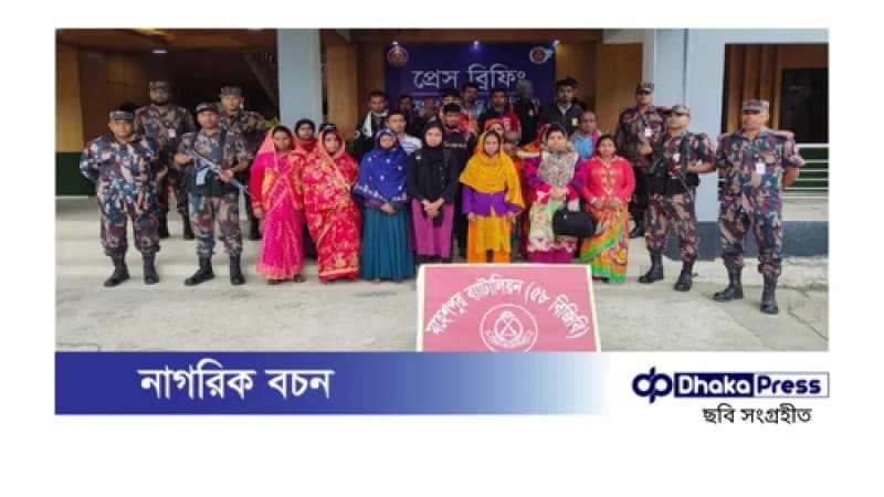 ঝিনাইদহ সীমান্তে অবৈধভাবে ভারতে যাওয়ার সময় আটক ৪৭ জন