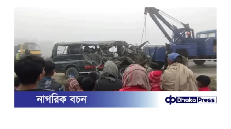 মাধবপুরে সড়ক দূর্টনায় শিশুসহ ৪ জন নিহত,আহত ৬