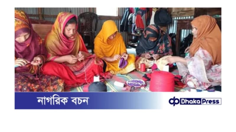 ৪ হাজার টাকার সুতা কিনে আজ উদ্যোক্তা কুড়িগ্রামের নুরজাহান