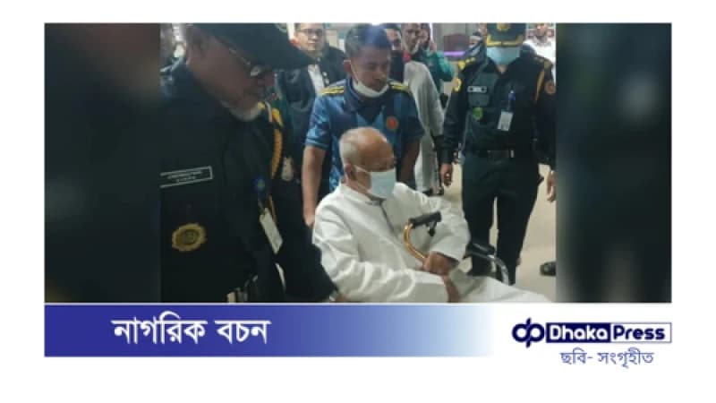 কারাবন্দি সাবেক মন্ত্রী মোশাররফ হোসেন চমেকে ভর্তি