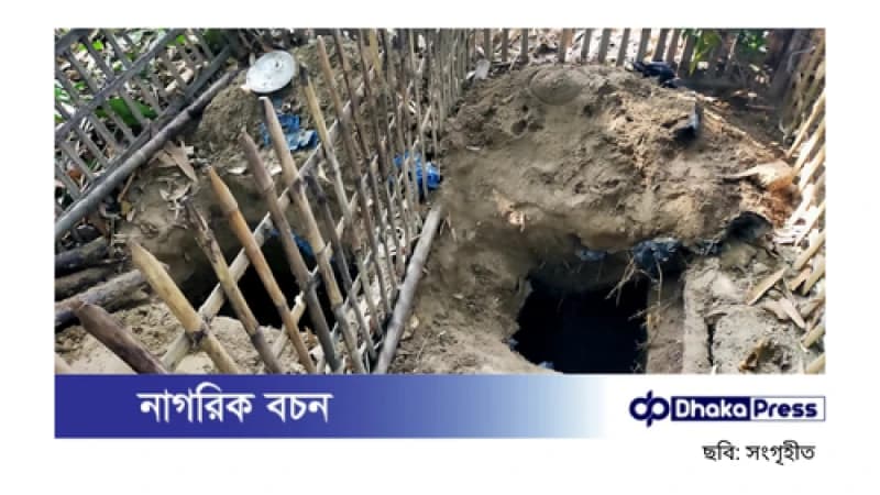 কুষ্টিয়ায় কবরস্থানে চাঞ্চল্যকর ঘটনা: মা ও ভাতিজার দেহাবশেষ উধাও