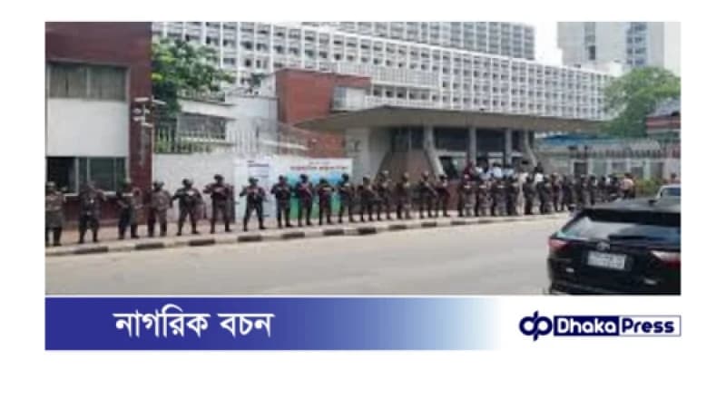 সচিবালয়ে উত্তপ্ত বিক্ষোভ, নিরাপত্তায় সোয়াট ও বিজিবি