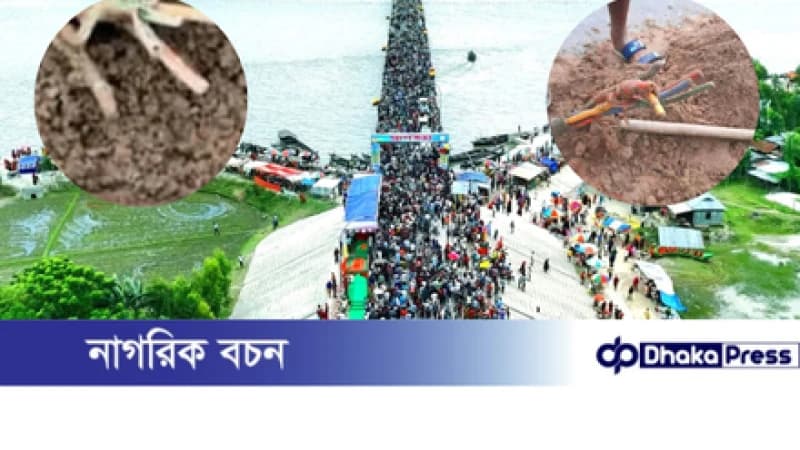 উদ্বোধনের ২৪ ঘন্টা পাড় না হতেই মাওলানা ভাসানী তিস্তা সেতুতে বিদ্যুতের ক্যাবল চুরি, অন্ধকারছন্ন সেতু 
