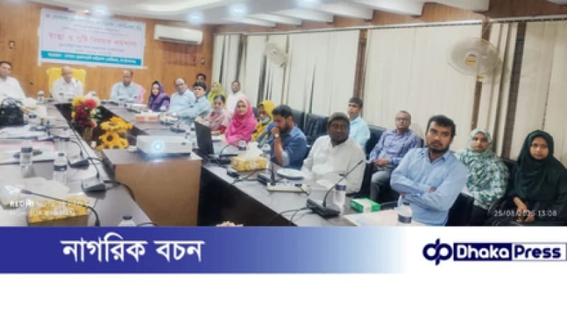 চাঁপাইনবাবগঞ্জে এসডিএফ এর আরইএলআই প্রকল্পের স্বাস্থ্য ও পুষ্টি বিষয়ক স্টেকহোল্ডার কর্মশালা অনুষ্ঠিত
