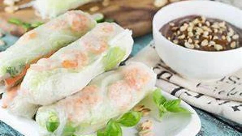 রাইস পেপারের চারটি রেসিপি