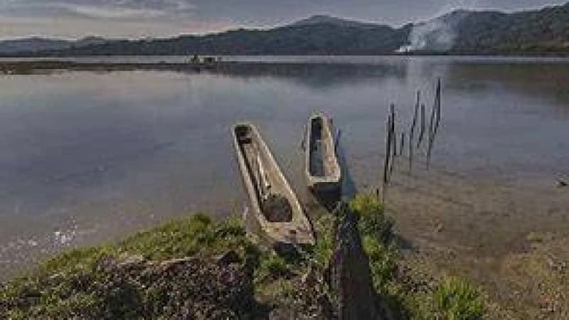 সবুজে ঘেরা কাপ্তাই হ্রদ