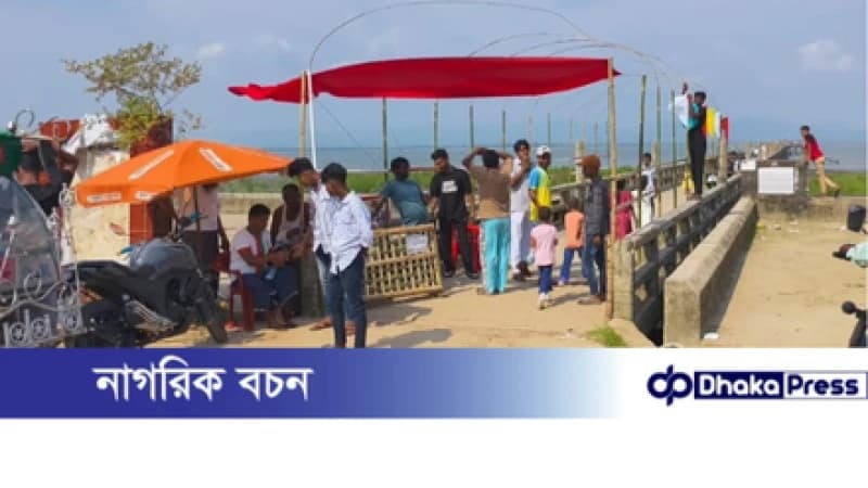টেকনাফে চাঁদা না দেওয়ায় ব্যবসায়ীকে মারধরের অভিযোগ