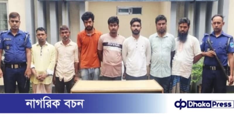 নরসিংদীতে পুলিশের ওপর হামলার ঘটনায় মামলা, গ্রেপ্তার ৭ জন
