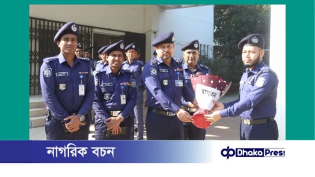 মেলান্দহ থানা পরিদর্শন করেননবাগত পুলিশ সুপার জামালপুর 