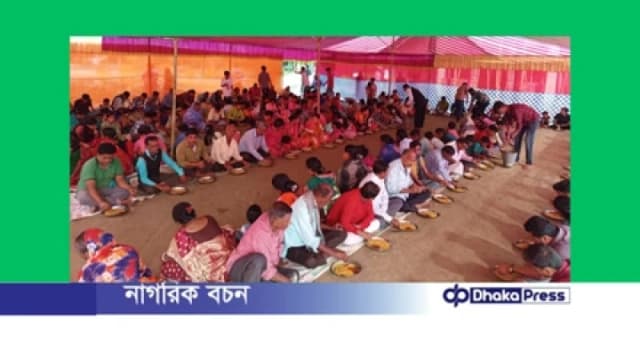 বাখরনগর শ্রী শ্রী কালীবাড়ি মন্দিরে ২৪ প্রহরব্যাপী হরিনাম মহাযজ্ঞ অনুষ্ঠিত