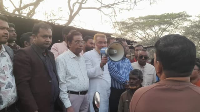 রাজশাহী-৬ (চারঘাট-বাঘা) আসনে ধানের শীষের প্রচারণা...