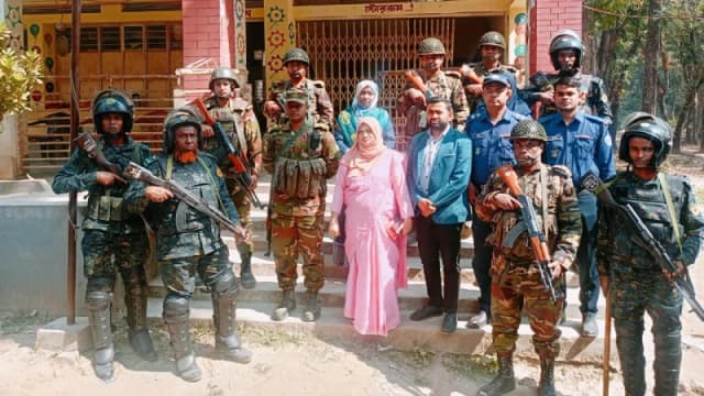 নির্বাচনী মাঠে তৎপর আনসার বাহিনীর ১১৯১টি স্ট্রাইকিং টিম