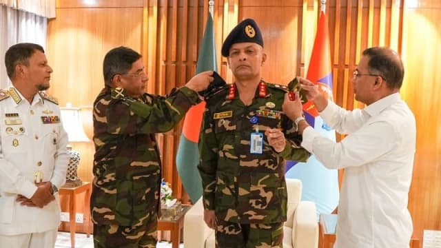 সশস্ত্র বাহিনী বিভাগের নতুন প্রিন্সিপাল স্টাফ অফিসারের দ...