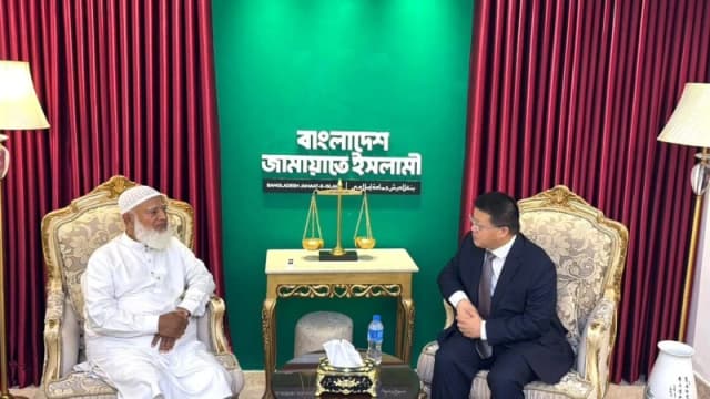 ডা. শফিকুর রহমানের সঙ্গে চীনের রাষ্ট্রদূতের সাক্ষাৎ