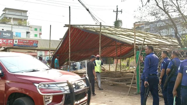 মুরাদনগরে জেলা পরিষদের কোটি টাকার জমি দখলমুক্ত