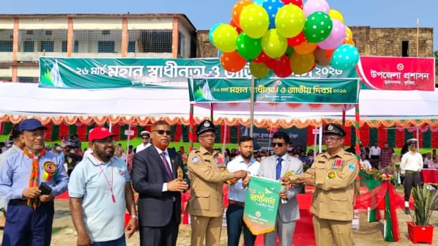 মুরাদনগরে যথাযোগ্য মর্যাদায় স্বাধীনতা ও জাতীয় দিবস উদযাপন