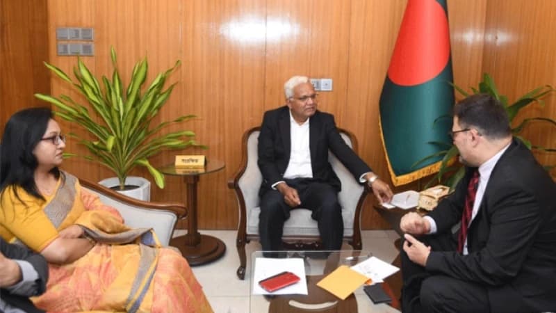 সমাজকল্যাণ মন্ত্রী এবং প্রতিমন্ত্রীর সাথে বিশ্ব ব্যাংক প্রতিনিধির সৌজন্য সাক্ষাৎ