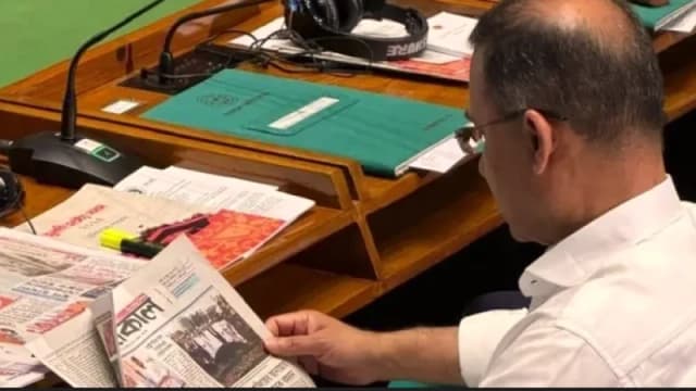 সংসদ অধিবেশন চলাকালেও রাষ্ট্রীয় দায়িত্বের প্রতি অনন্য দৃ...