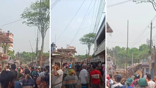 ভাঙ্গায় চার গ্রামবাসীর রক্তক্ষয়ী সংঘর্ষ, পুলিশসহ আহত শতাধিক