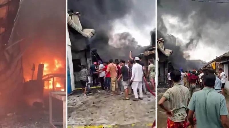 কদমতলীতে গ্যাসলাইট কারখানায় ভয়াবহ অগ্নিকাণ্ড, নিয়ন্ত্রণে ৫ ইউনিট