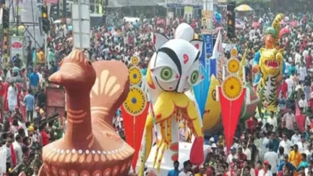 ঢাবি’র বর্ষবরণ বৈশাখী শোভাযাত্রা সকাল ৯টায় শুরু