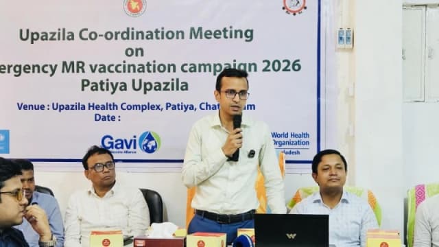 পটিয়ায় টিকার আওতায় আসছে ১৮২ শিক্ষা প্রতিষ্ঠানের ৪৫ হাজার শিশু