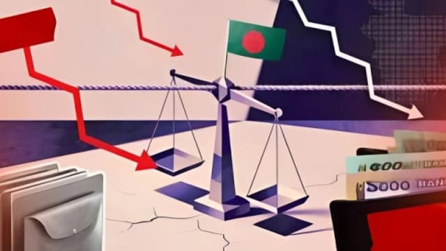 নতুন চ্যালেঞ্জের মুখে অর্থনীতি, বহুমাত্রিক সংকটে নতুন সরকারের অগ্নিপরীক্ষা