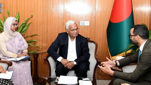 সমাজকল্যাণ মন্ত্রীর সঙ্গে আইএলও প্রতিনিধি দলের সৌজ...