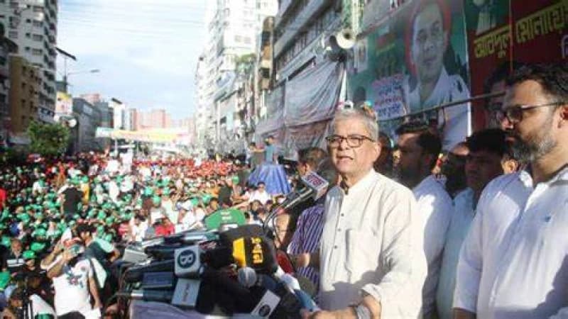 ‘এক দফা, এক দাবি’ বিএনপি‘সরকারের পদত্যাগ’