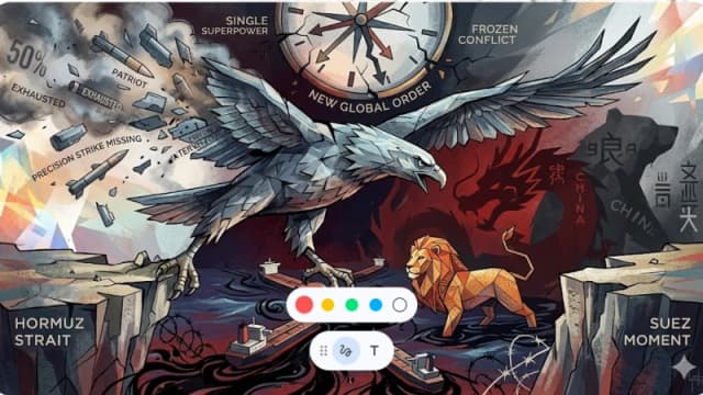 হরমুজ সংকট ও আমেরিকান সাম্রাজ্যের ‘সুয়েজ মুহূর্ত’: পতন কি আসন্ন?