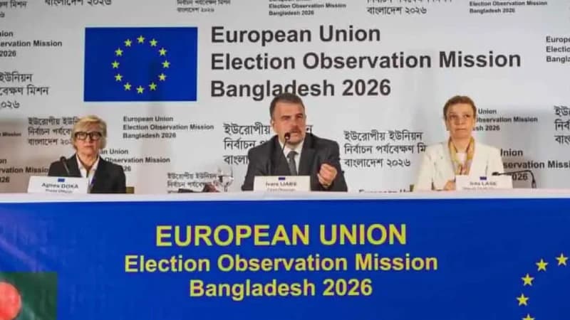 জাতীয় নির্বাচনে ইঞ্জিনিয়ারিংয়ের অ‌ভিযোগ পায়‌নি ইইউ নির্বাচন মিশন