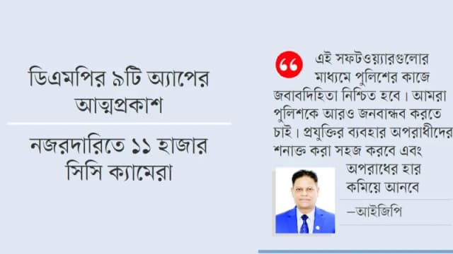 ডিজিটাল নিরাপত্তায় ঢাকা