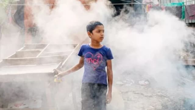 বাতাসে ক্ষতিকর দূষণ : শিশু ও বয়স্কদের শ্বাসকষ্টজনিত সমস্...