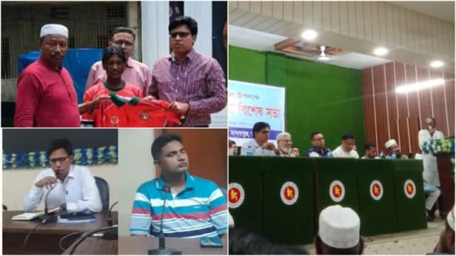 আ.লীগ নেতাদের সঙ্গে ইউএনও’র বৈঠকের ছবি ঘিরে মাধবপুরে আলো...