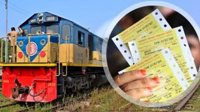 ট্রেনে ঈদযাত্রার শেষ দিনের টিকিট বিক্রি শুরু