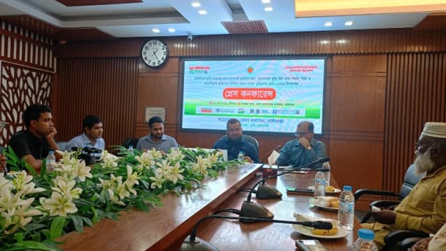 গাইবান্ধায় ভূমি মেলা-২০২৬ উপলক্ষে প্রেস কনফারেন্স...