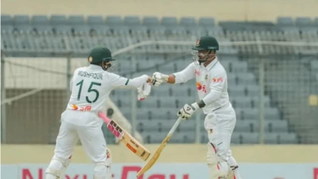 ২৪৯ রানের লিড নিয়ে লাঞ্চে বাংলাদেশ