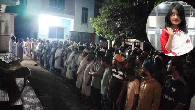 নিজ গ্রামে শিশু রামিসার দাফন সম্পন্ন