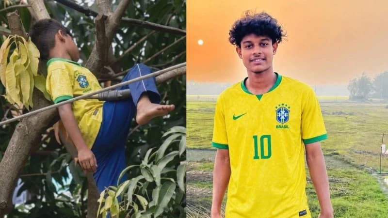 গাছে ব্রাজিলের পতাকা টানাতে গিয়ে বিদ্যুৎস্পৃষ্টে কিশোরের...