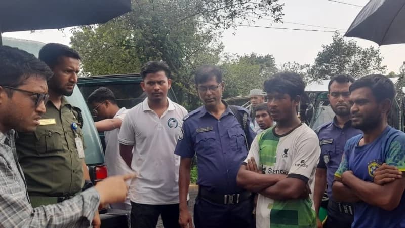 নেশাগ্রস্ত অবস্থায় আটক দুই মাদকসেবী, ভ্রাম্যমাণ আদালতে কারাদণ্ড