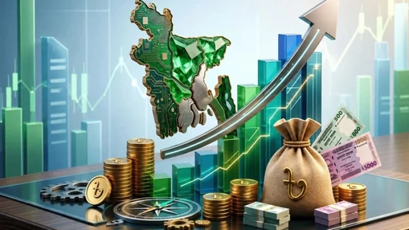 ট্রিলিয়ন ডলারের অর্থনীতির পথে ১০...