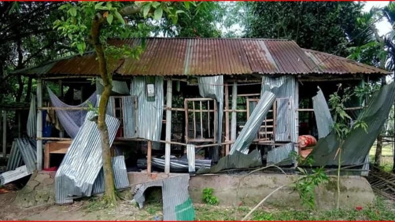 গাইবান্ধায় কিশোর হত্যার ঘটনায় অভিযুক্তদের বাড়িতে হামলা-ভ...