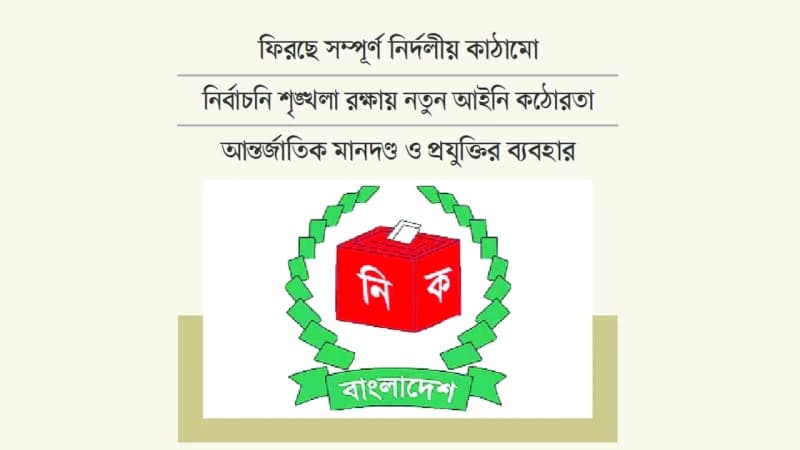 স্থানীয় নির্বাচনে মেগা প্ল্যান ইসির