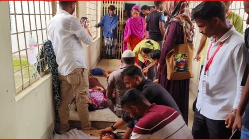 কালিয়াকৈরে পোশাক কারখানায় পানি পান করে শতাধিক শ্রমিক অসু...