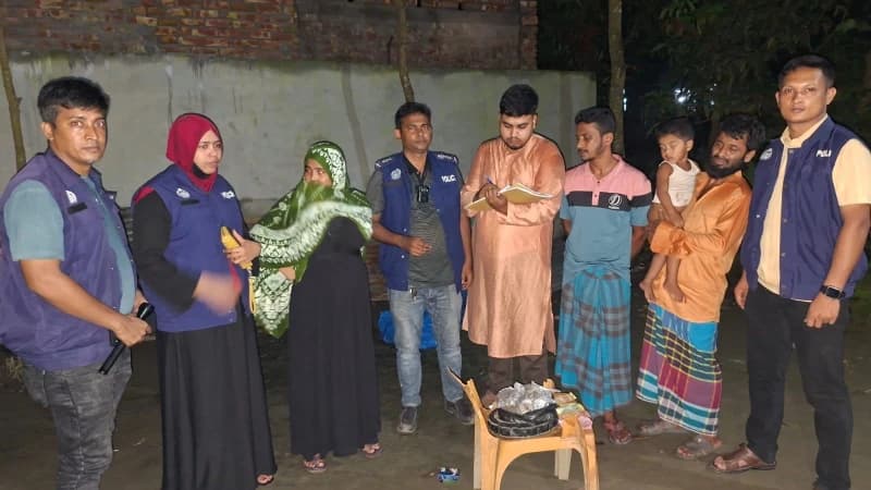 মুরাদনগরে ৫০০ গ্রাম গাঁজাসহ নারী মাদক কারবারি গ্রে...