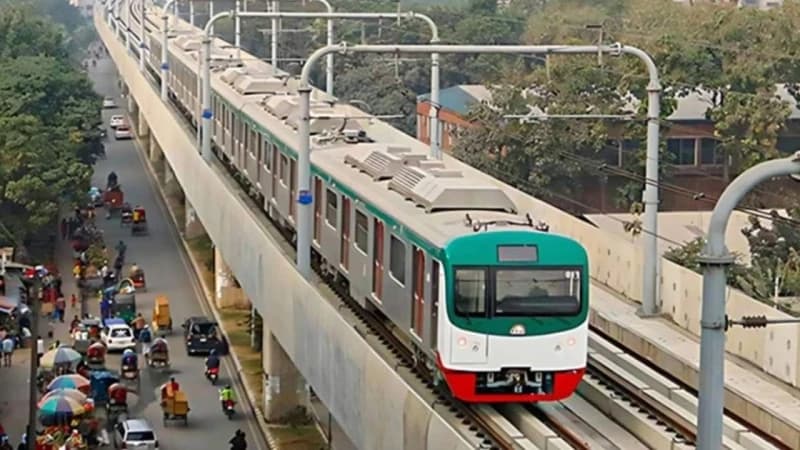 মেট্রোরেল চলাচল সাময়িকভাবে বন্ধ